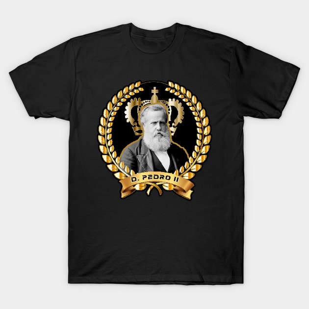 D. Pedro II Emperor of Brazil T-Shirt by Marccelus